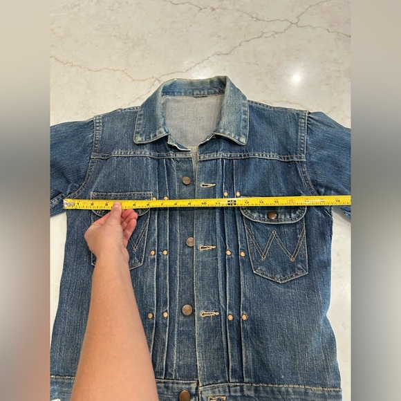 wrangler 11MJ 40s オリジナル 1940's Wrangler 11MJ Denim Jacket プロトタイプ最初期 - Vintage